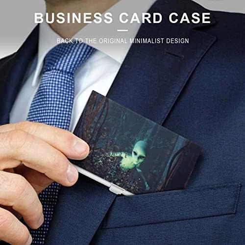 חייזר במיסטיק יער עסקים כרטיס ספק עבור גברים & מגבר; נשים כרטיס בעל אשראי ארנק כרטיס מזהה מקרה ארגונית אחת גודל