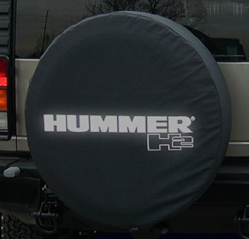2002-2004 Hummer H2 כיסוי צמיג רך - לא רפלקטיבי - רישיון GM אמיתי
