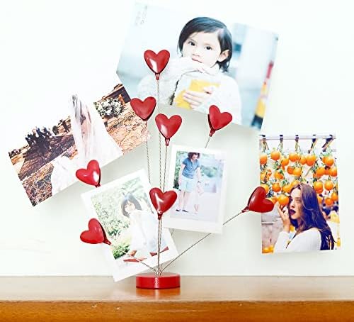 מחזיק מסגרת תמונה של עץ משפחה בן 8 סניף, עמדת שולחן העבודה של קטעי צילום מעמד לנייר תזכיר הערה תמונה