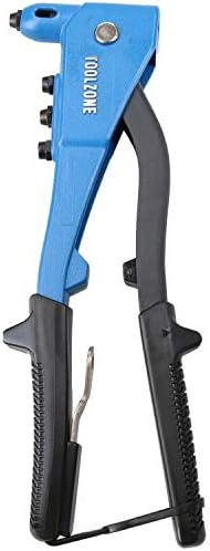 כלים AB -Toolzone Hand Pop/POOT RIVETER/מסמרת מסמרת כלי אקדח 2.4 ממ - 4.8 ממ כבד TE022