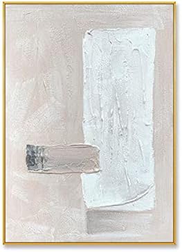 ציור שמן, ציור דקורטיבי מופשט מינימליסטי מודרני ציור שמן מצויד ביד על קיר בד אמנות קיר מודרני יצירות אמנות