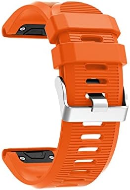 החלפת Haodee שחרור מהיר רצועות סיליקון עבור Garmin Fenix ​​7x Watch Smart Watch 26 ממ להקת STARP