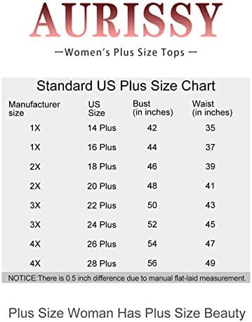 Aurissy Plus Stepshirts לנשים חולצות עם שרוול ארוך עם כיסים