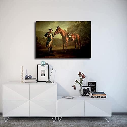 נפוליאון טוני סופרן ופוסטר ציור סוסים פאי-או-סוס פוסטר סופרנוס קנבס קיר דפוס קיר עיצוב