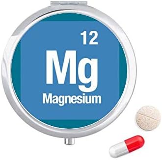 מגנזיום כימי אלמנט כימי גלולת מקרה כיס רפואת אחסון תיבת מיכל מתקן