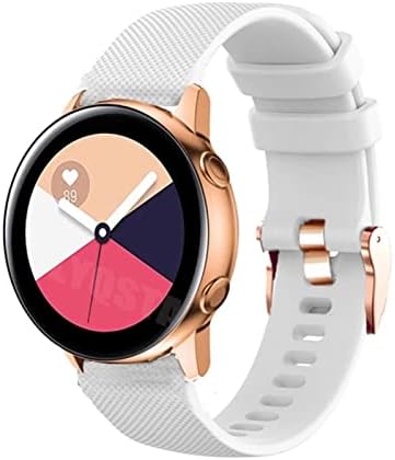 להקת שעון Ttucfa 20 ממ עבור Samsung Galaxy Watch 4 קלאסית 46 42 ממ Smartwatch Silicone Sport Sport Active 2/3