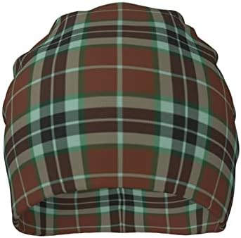 Mizibao Unisex Beanie Hats Scottish Clan Wallace Classic Tartan Classic Slouchy Snit Hat מתנה לבגדים למבוגרים