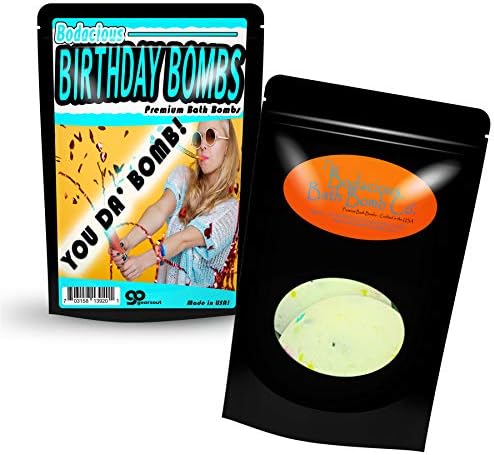 יום הולדת אמבטיה פצצות-קונפטי עוגת פיזרס-מרשימה ספא מוצרים-וניל יום הולדת עוגת ריח - אתה דה פצצה
