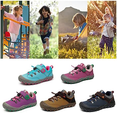 מישנשה בני בנות נעלי הליכה רשת לסרוג נמוך למעלה סניקרס חיצוני טרקים הליכה טיפוס ריצה