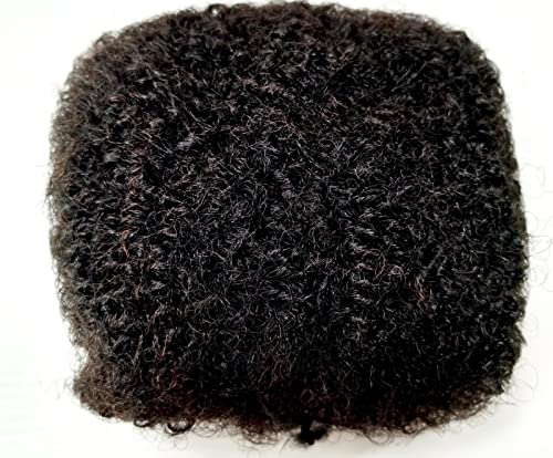 ג 'יפילוקס הדוק אפרו קינקי בתפזורת שיער טבעי לתוספות ראסטות, 4 מארז באורך 10 אינץ', שחור טבעי 1ב, שיער טבעי,