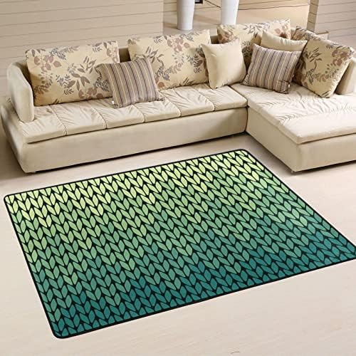 דפוס ירוק שיפוע שטיחים גדולים של שטיחי שטיחים משתלת שטיח פליימט שטיח שטיח לילדים משחק חדר שינה חדר סלון 3 'x