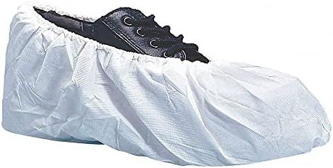 נעליים חד פעמיות מכסה עמיד למים לכיסויי נעליים מקורות וחיצוניים לבנים של CPE מגני נעליים