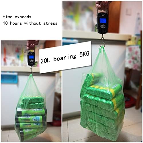שקית אשפה ניידת של Xiangen 5 גלונים שקית זבל מעובה שקית מטבח בית שקית אשפה שקית אחסון 120 חתיכות