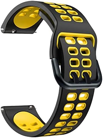 TTUCFA 20 ממ רצועות רצועות שעונים חכמות עבור TICWATCH 2 Silicone החלפת שווי שעון מוטות עבור Ticwatch E Braceled Correa אביזרים