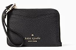 קייט ספייד ניו יורק ליילה עור כרטיס מחזיק צמיד, שחור