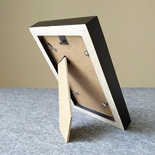 מסגרת צילום שולחן עבודה שולחן עבודה שולחן עבודה שולחן עבודה שחור ציור אמנות 7x9 אינץ 'שחור