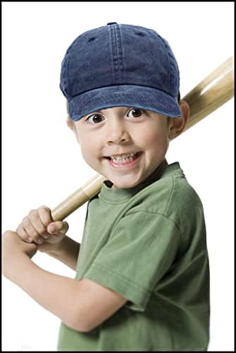 ילדים שטפו כותנה של כובע בייסבול-כובע בייסבול מוצק של פעוטות למשך 2-8 שנים