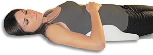 כרית אחורית ברמה האחורית TM. תמיכה בחזרה בזמן שאתה ישן, מעצב גשר על הוואקום בין המשטח השטוח של המיטה לבין עמוד