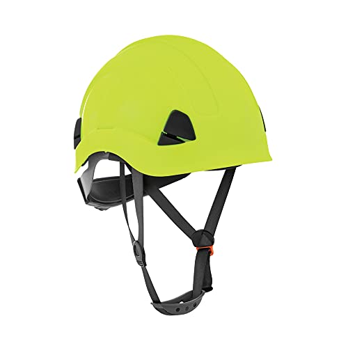 ג'קסון בטיחות CH300 מטפס על כובע קשה תעשייתי, לא אוויב, היי-ויז ירוק, 20906