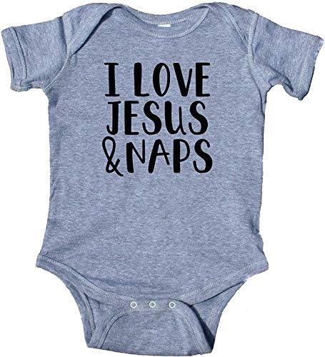 אני אוהב את ישו ומתנמת תינוק נוצרי נוצרי גוף גוף פעוט פעוט