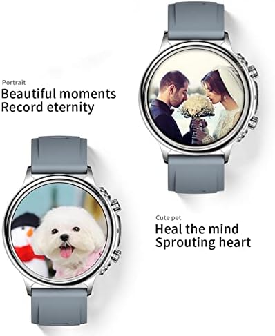 שעון חכם - גשש כושר פעילות עם צג דופק שעון חכם תואם לאייפון מתנות יום הולדת למגע של סמסונג אנדרואיד iOS IP67 אטום למים