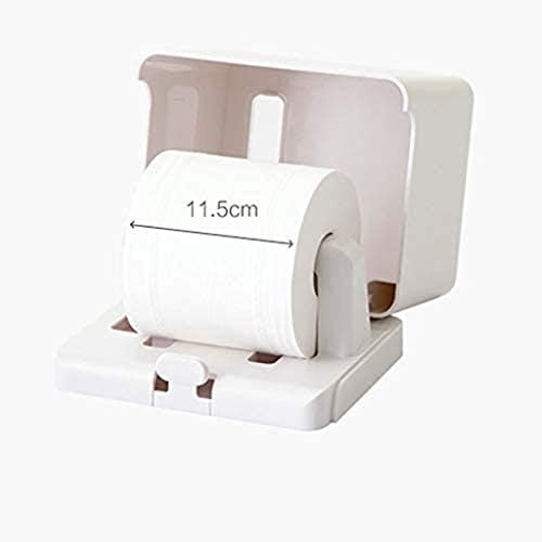 מחזיק נייר טואלט רכוב על קיר ZXDSFC מחזיק נייר חדר אמבטיה נטול אגרוף מחזיק מגבת נייר מגבת נייר