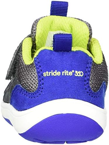 Stride Rite 360 ​​נעלי ספורט של קרסון, כחול אפור, M, 3.5 ילד קטן
