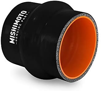 Mishimoto MMCP-2.75HPBK מצמד צינור של צינור, 2.75 שחור