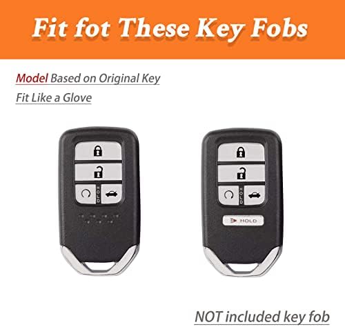 עבור כיסוי FOB מפתח הונדה - מחזיק כיסוי פגז מפתח למקרה של הונדה אקורד Civic CRV טייס אודיסיאה