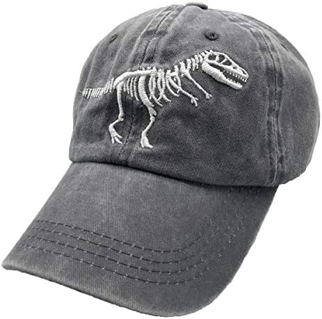 Lokidve גברים נשים דינוזאור כובע T-rex כובע בייסבול שלד