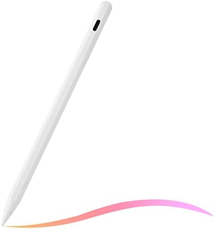 עט חרט לאייפד עם דחיית דקל, Pinkcat 2x טעינה מהירה עיפרון פעיל תואם לשנים 2018-2023 Apple iPad Pro 11/12.9 אינץ 5/6 Gen