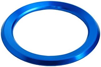 Bar Autotech》 דקורטיבי אלומיניום היגוי לוגו לוגו לוגו כיסוי טבעת לקצץ ל 10-up 1 2 3 4 5 6 סדרה x4 x5 x6