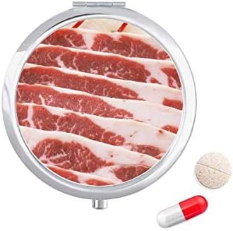 צלעות חזיר בשר מזון מרקם גלולת מקרה כיס רפואת אחסון תיבת מיכל מתקן