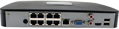 DAHUA 8 ערוץ 8MP 4K מקליט וידאו רשת NVR 1 SATA 2TB HDD N41C2P2 עובד עם מצלמות POE/רשת מסוימות