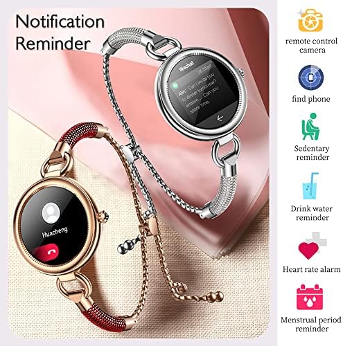 שעון חכם CNBRO לנשים מסך מגע מלא שעון חכם פעילות אטום למים גשש כושר גשש כושר קלוריות מונה מונה לאנדרואיד iOS