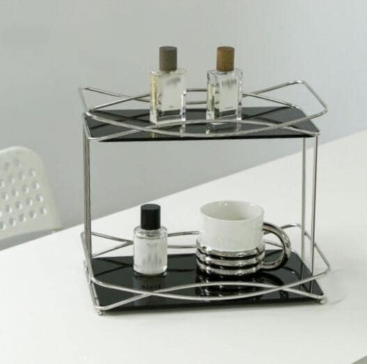 שולחן שטיפה של ליוזה שולחן איפור קוסמטי שולחן שולחן עבודה מדף האחסון לשירותים