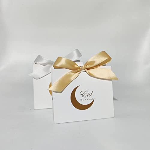 Zulow 50 PCS Eid Mubarak Candy Box
