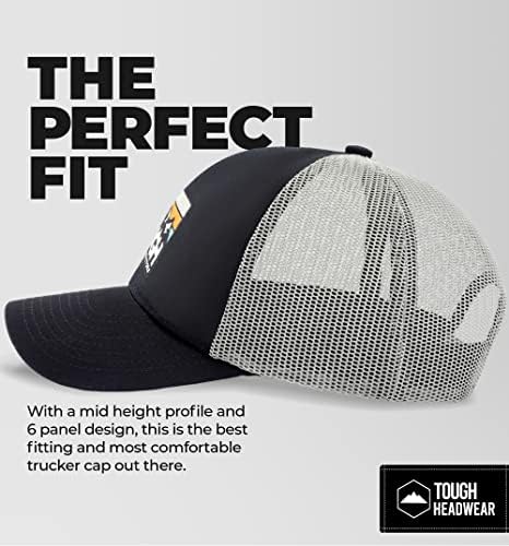 כובע משאיות קשיחות של הלבשה ראשית - כובעי משאיות גברים Snapback & Womens Trucker Hat - רשת Snapback - Trucker Cap