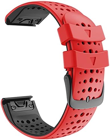 MGTCAR 26 22 ממ מהיר רצועת Watchband עבור Garmin Fenix ​​7 7x 6 6x fenix 5 5x 3 3 HR 935 צפה בסיליקון Easyfit