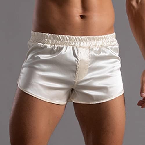 גברים של מתאגרפים תחתוני גברים של קיץ מוצק צבע מכנסיים גומייה רופף מהיר יבש מזדמן ספורט אקספרס גברים תחתונים