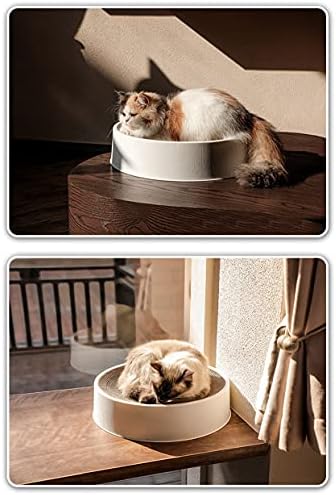 גרדן קרטון עמיד טחינת כרית עבור חתלתול חתול מגרד טרקלין מיטת מיחזור לוח עבור ריהוט הגנת חתול גרדן קערה