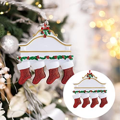 קישוטי עץ חג המולד של מסיו קישוטים תלויים לקישוטים לחג המולד שרף יצירתי תלויים גרבי חג המולד תלויים תלבושת בובת