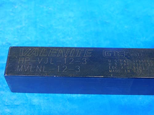 Valenite MVLNL-12-3 מחזיק כלי מפנה 3/4 SHANK VN-32 HP-VJL-12-3 4 1/4 OAL-AR5302AL1