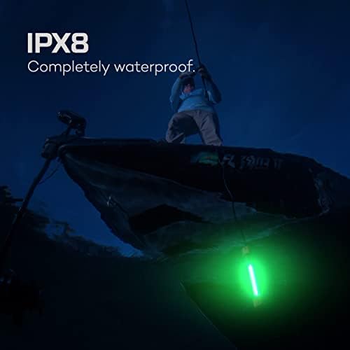 LED צולל LED LED מתחת למים אור דיג ואור מזח; IPX8 אטום למים; אור דיג לילה עבור Crappie