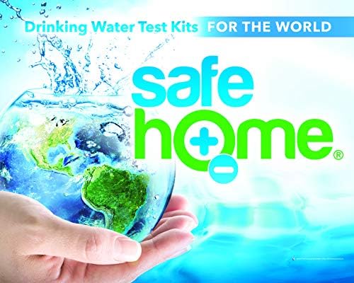 Safe Home® עופרת DIY בערכת בדיקת מי שתייה - בבדיקת בית לעופרת במים עירוניים או במים היטב - איתור ל- 5ppb