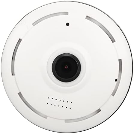 Disheye 360 ​​מעלות מצלמת רשת Panoramic AC110-240V WiFi Wireless Wireless Night Vision גילוי תנועה מצלמת שמע