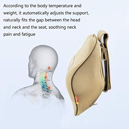 כרית צוואר מכונית של Czdyuf Coam כרית צוואר - תמיכה בצוואר כרית משענת ראש - תמיכה המותנית לכרית מושב לרכב