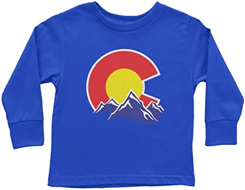 ילדים עם חוט ילדים בקולורדו פעוטות פעוטות שרוול ארוך חולצת טריקו