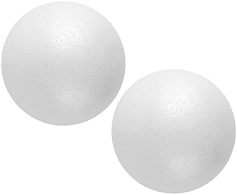 יארדווה 2 יחידות עגול כדור עגול אבזרי חתונה 15C כדור ידני קצף לבן