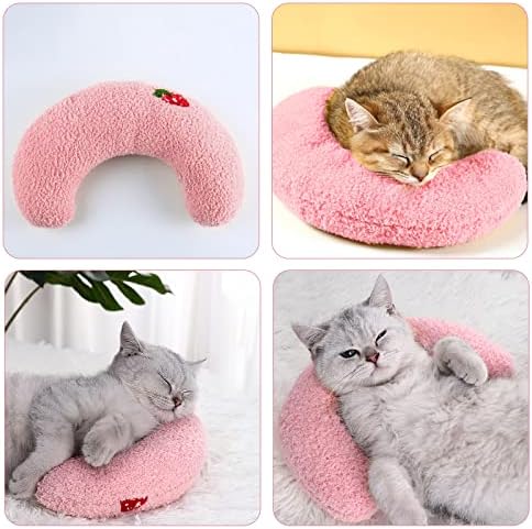 כריות חתול, כרית חתול רכה רכה לחתול לשכב על כרית מיטת חתול צעצוע מרגיע לחיות מחמד